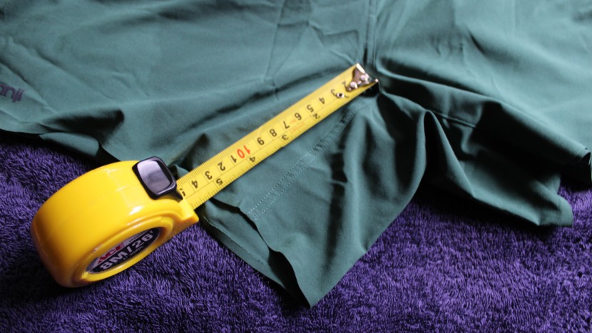 running shorts - we measured the inseam, leg opening, and waistband width of each...