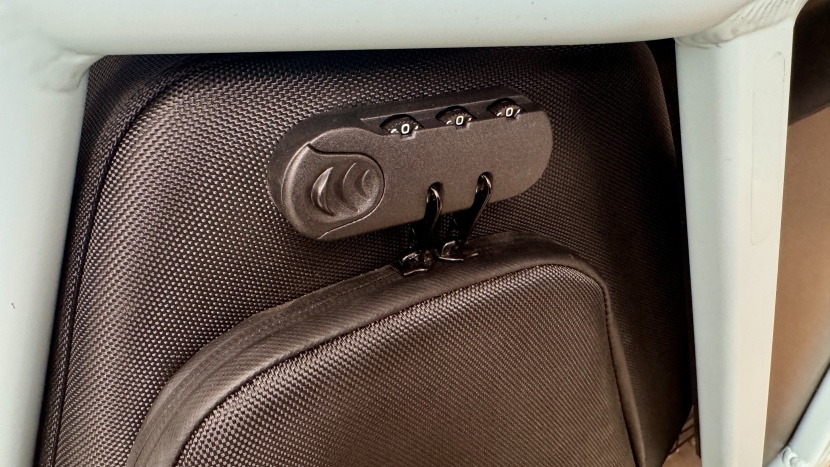 this clever little zipper lock adds a layer of security, but we...