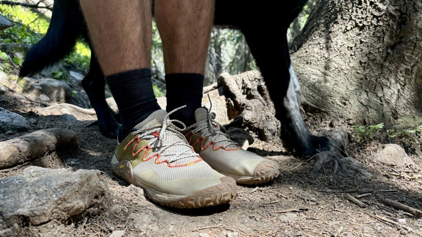 barefoot shoes men - trail shoes are often a little beefier and have better traction.