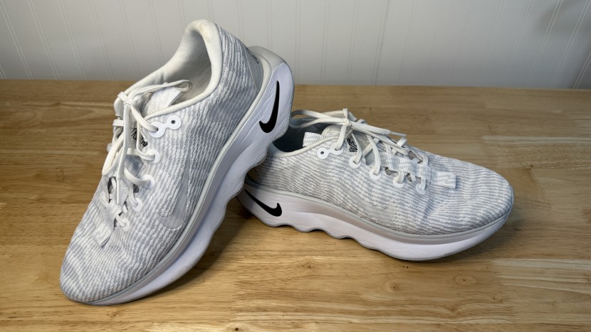 nike motiva - a bit odd shaped this shoe produces good results.