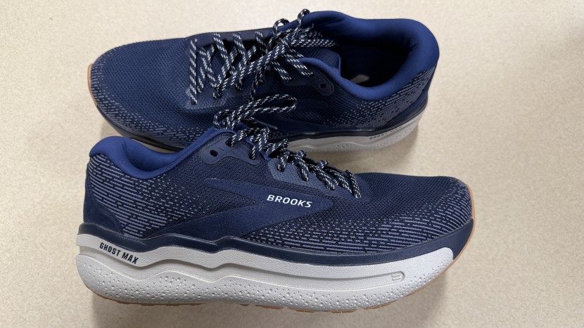 a little heavier shoe, the brooks provides a lot of cushion and...
