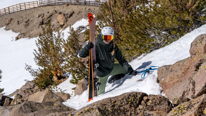 all mountain skis - not all hiking occurs in the backcountry; many western resorts and...