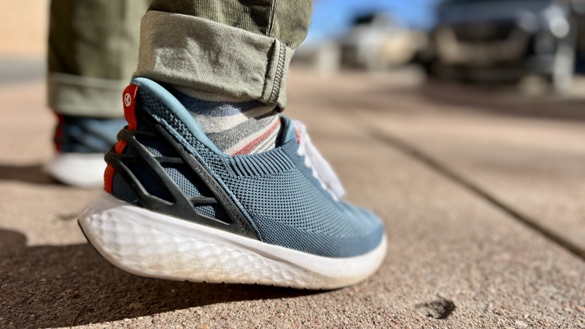 kizik athens for women - the heel cage on the kizik athens does add a bit of weight, but we...