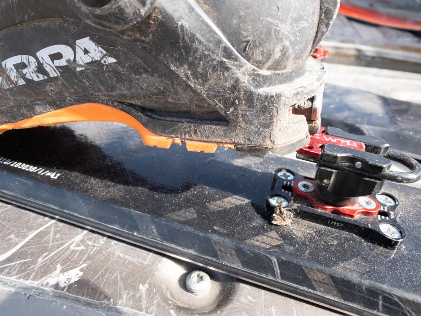 at bindings - even the heel pieces on an ultralight binding like the plum r170 are...