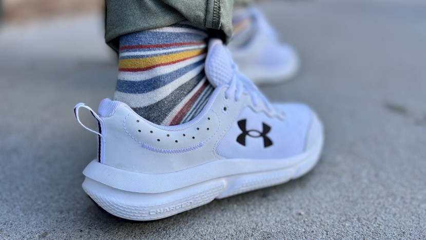 under armour charged assert 10 for women - the very heavily padded heel collar caused some discomfort during...