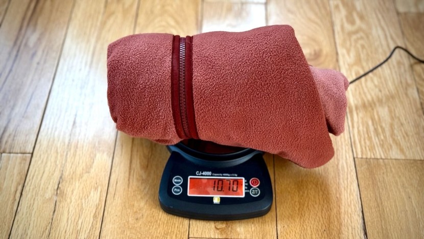 at 10.7 ounces, this is one of the lighter midweight jackets that we...