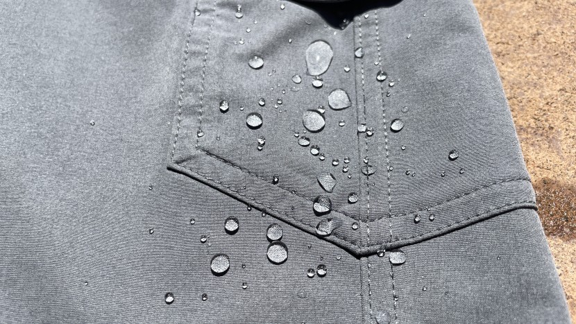 hiking shorts womens - fabrics with dwr are notably water-resistant, meaning water will...