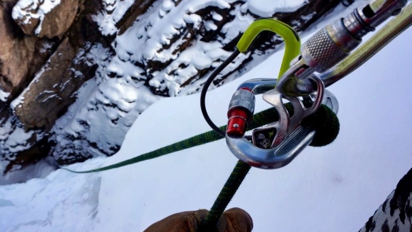 belay device - passive abds are perfect for ice and alpine climbing where snow and...