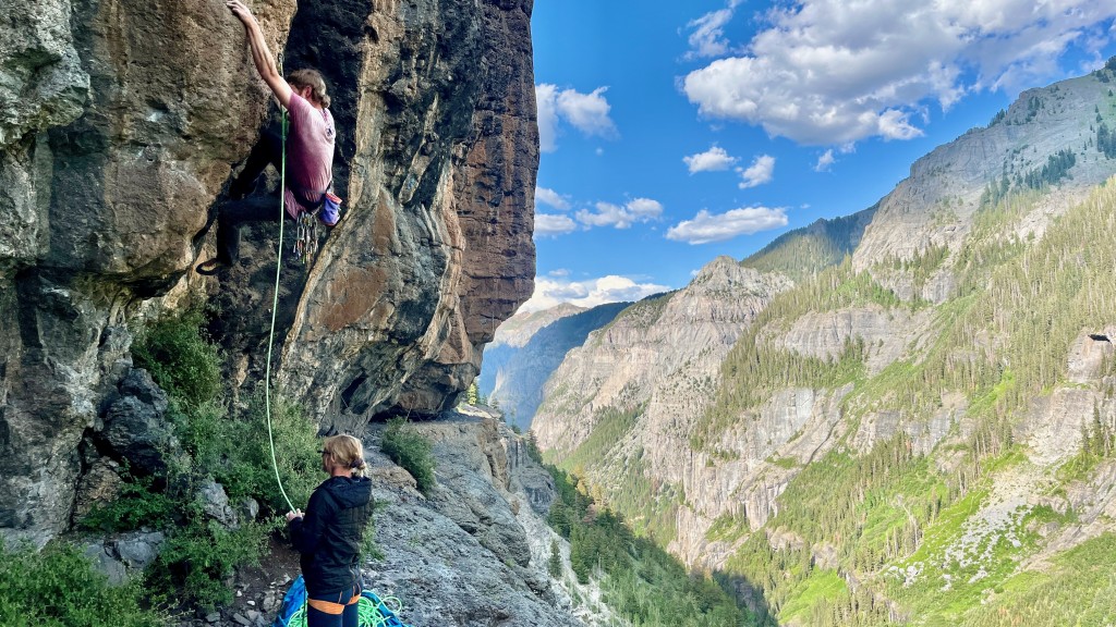 belay device - if there's roped climbing involved, you'll probably need a belay...