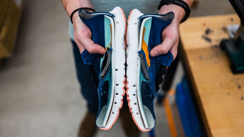 walking shoes womens - cutting the shoes open really helps us understand how it is made and...