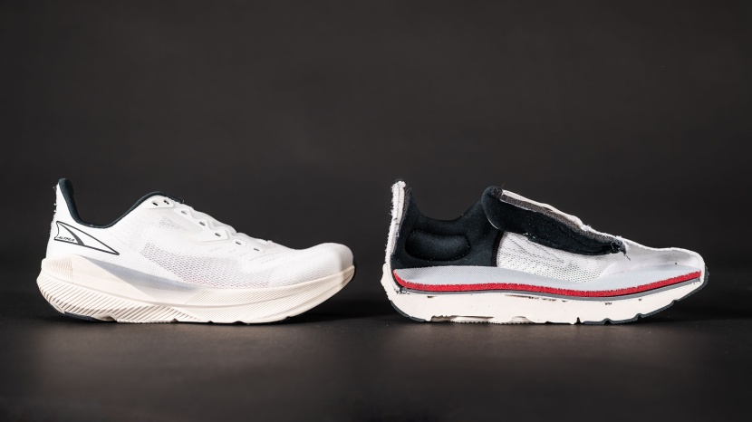 walking shoes - the altra experience flow has a lower drop, which may take some...