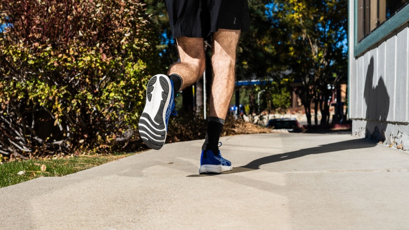 asics gel-contend 9 - the firm midsole and wider base make this a somewhat stable neutral...