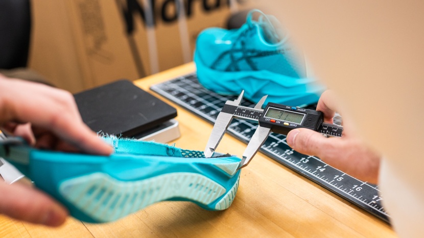 we measure the stack height of each shoe, including the novablast 5...