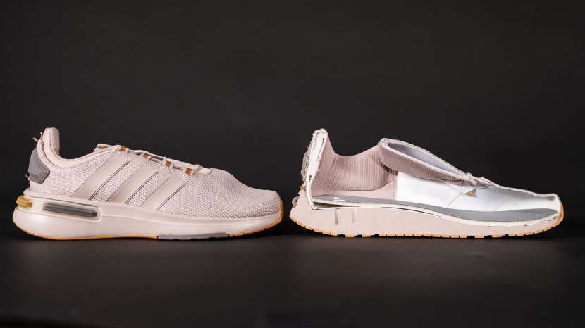 adidas race tr23 - without the eyelet for a heel lock, i found my foot sliding around...