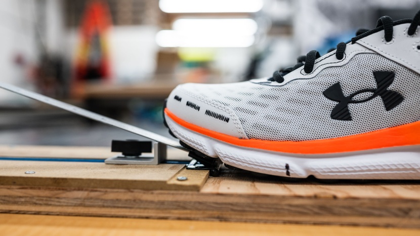 the rocker angle of these shoes was measured at 23 degrees, though...