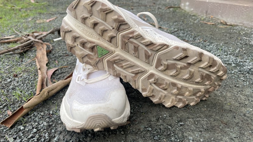 brooks cascadia 18 for women - the lugs of the redesigned outsole are bitey, grippy, and...