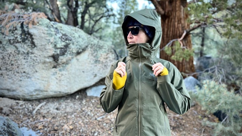 the arc'teryx beta sl is a top-of-the-line jacket that has the most...