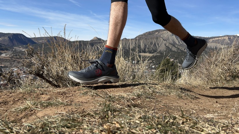 topo athletic ultraventure 3 - the ultraventure 3 has okay sensitivity but its heavy cushioning and...
