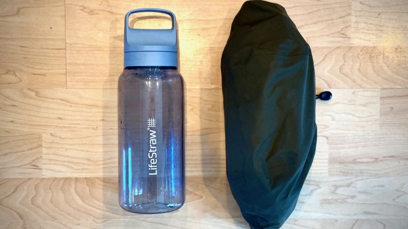 although the beta sl doesn't pack into its own pocket, it packs down...