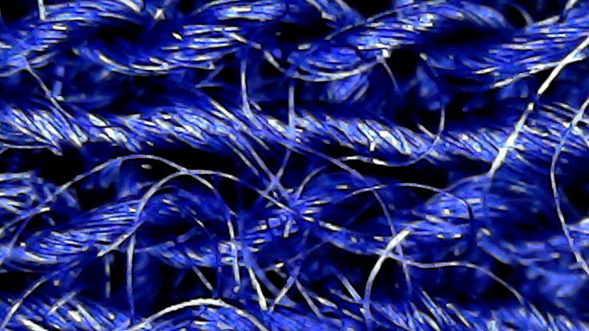 merino.tech bottoms - under the microscope, the tight knit of the fine 100% merino fabric...