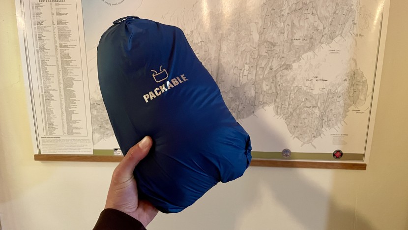 outdoor ventures packable lightweight hooded for women - with two options for packing away--either into its hand pocket, or...