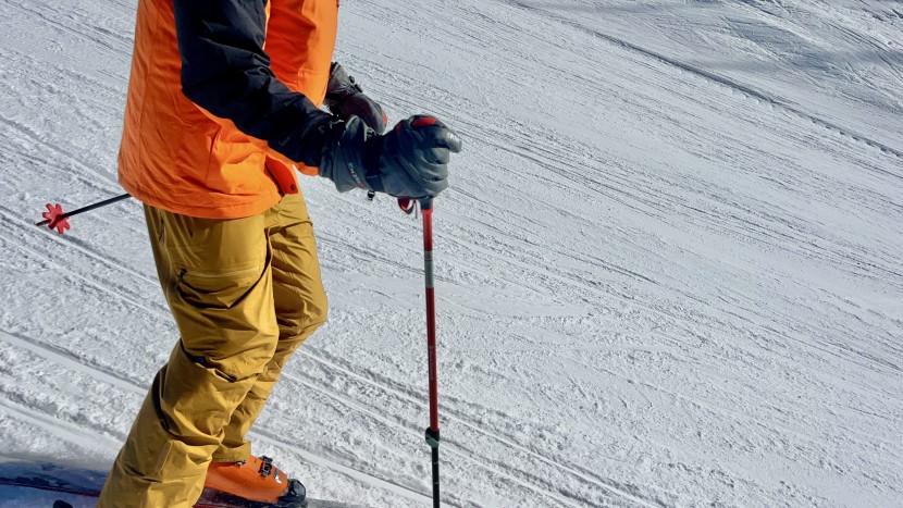 we enjoyed the fit of the patagonia powder town.