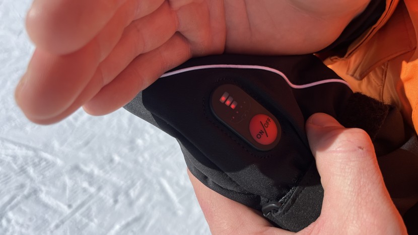 three electronic heat settings keep our hands warm for most of the...