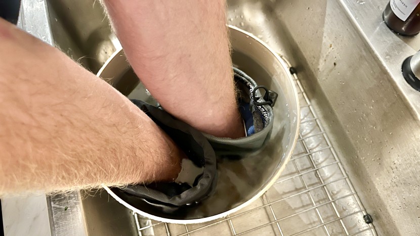 savior heat rechargeable - the savior heat rechargeable, left, filled up with water after two...