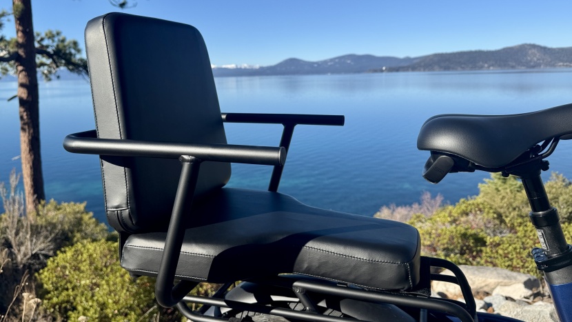 aventon abound sr - the captain&#039;s chair is a comfortable place for kids big enough not...