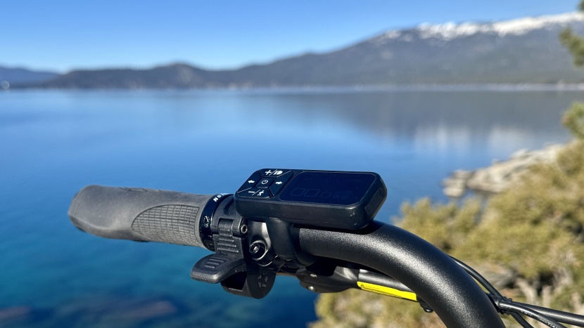 the all-in-one control and display is functional and aesthetically...