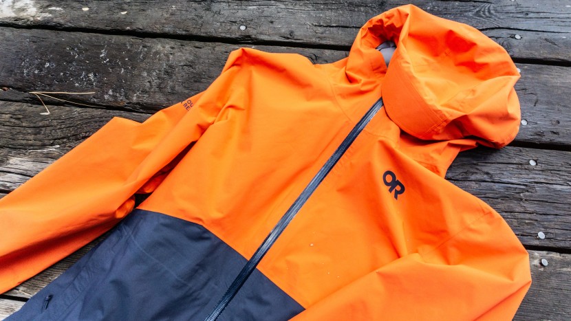 rain jacket men - the or stratoburst looks and feels a lot like a softshell jacket and...