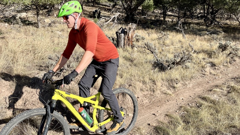 hiking pants - the rei trailmade is at home on the trails on foot or on a bike.