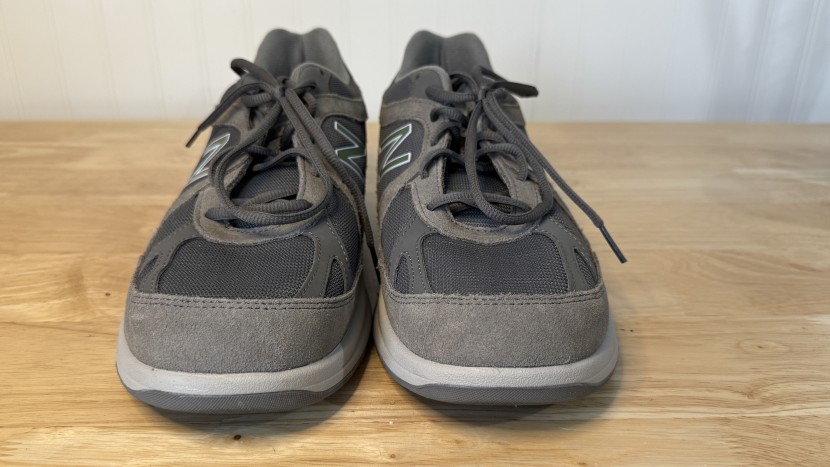 a reinforced toe box adds to longevity.