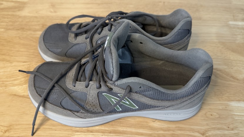 note the padded tongue and heel collar for comfort.