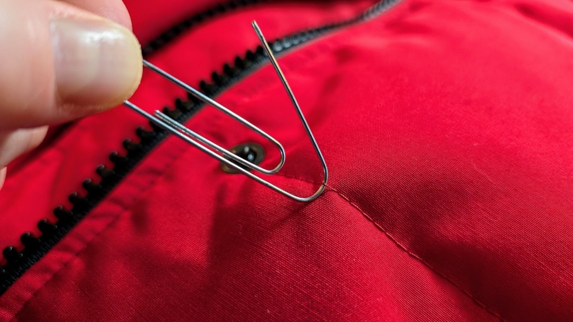 canada goose shelburne - while you can snag the baffle seams, they don&#039;t break or pull the...