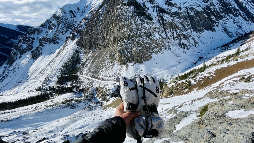 outdoor research revolution ii gore-tex for women - still dry after climbing four pitches of ice. these gloves are a...