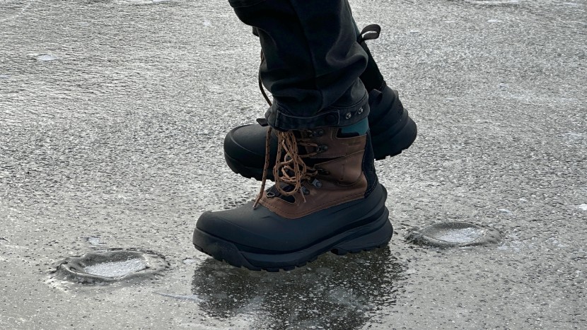 winter boots - the chilkat does great on ice, offering decent traction on slippery...