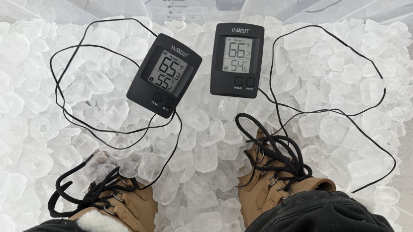 sorel caribou - the caribou is a very warm boot, confirmed by our ice bucket tests.