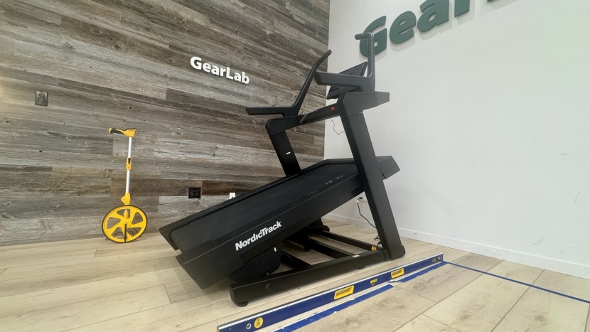 nordictrack x16 treadmill - as the deck angle increases, your head can be more than 24&quot; above...