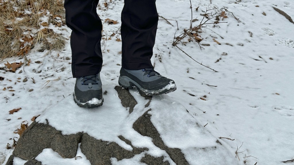 columbia bugaboot iii - the columbia has solid grip for hikes in the snow.