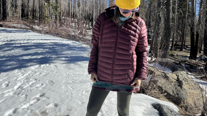 claire typically wears a size medium but didn't find the large...