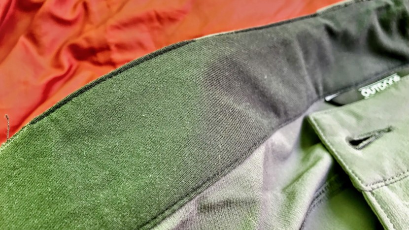 hiking pants - the felt liner inside the ferrosi waist is a nice touch that...