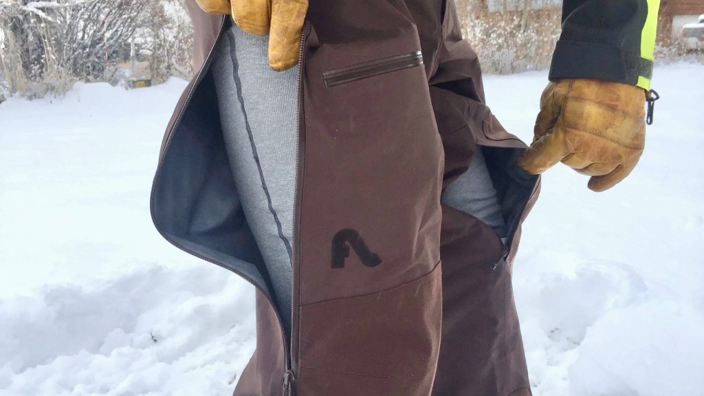 ski pants - vents on both sides of each leg offer the most ventilation of the...