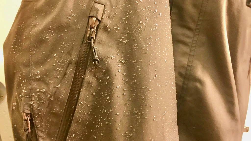 ski pants - the burly fabric and dwr coating keep all precipitation on the...
