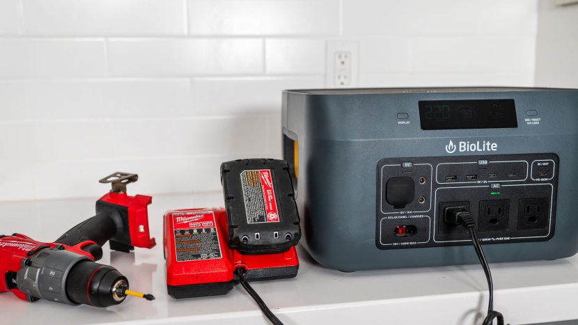 power station - a flat top and square dimensions make the biolite a good option when...