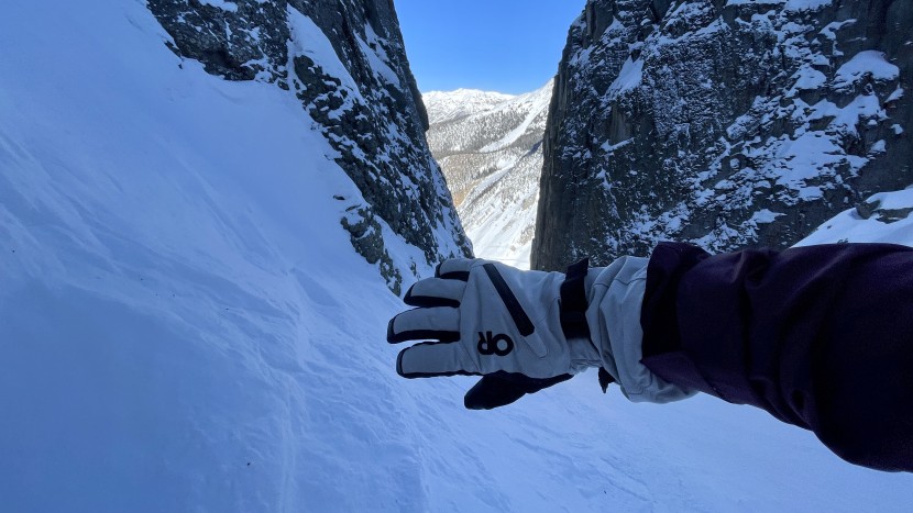 outdoor research revolution ii gore-tex for women - the revolution iis kept us warm for most ski days.