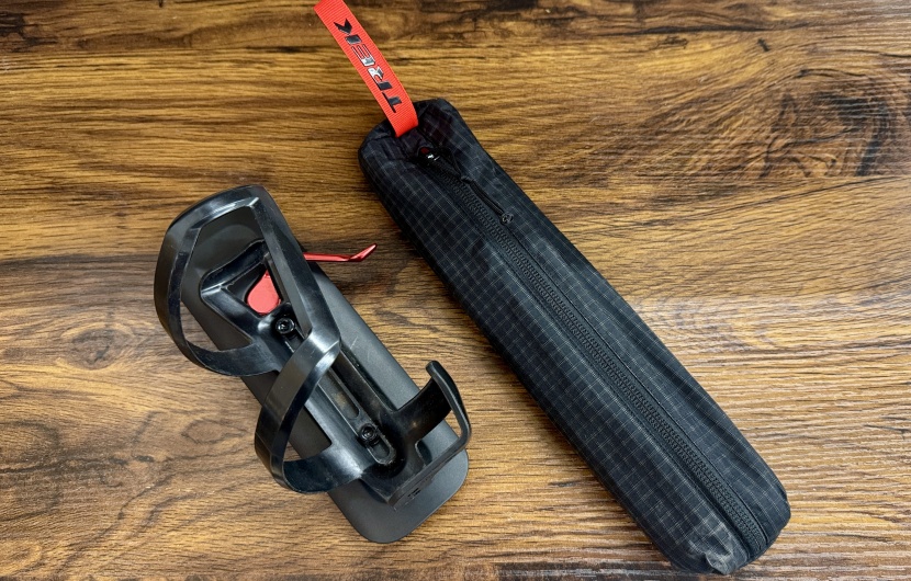 the bontrager bits bag is a lightweight and convenient way to stash...