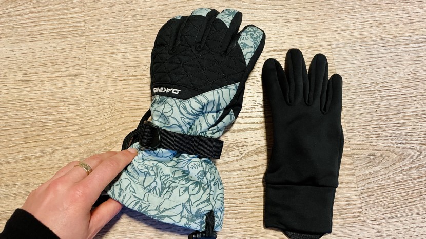 dakine camino - the camino&#039;s integrated liner glove.