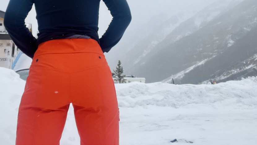 the sentinel pant has a slim, athletic fit.