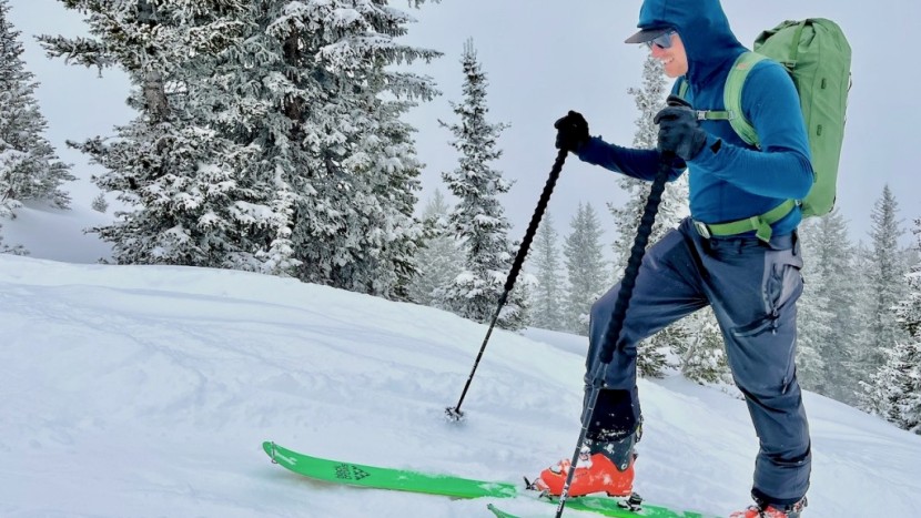 backcountry ski poles - the folkrm pahto is a great companion in the backcountry thanks to...